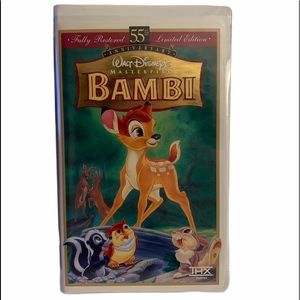 Disney Bambi VHS Tape